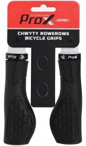 CHWYTY ROWEROWE PROX GP-35 SKRĘCANE 130MM ERGO CZARNE