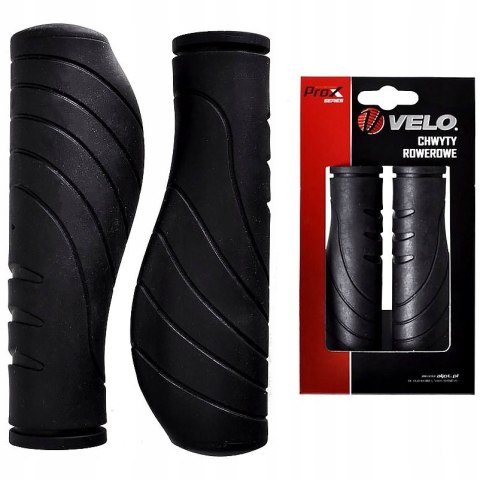 CHWYTY ROWEROWE PROX VELO VLG-1389D2 130MM CZARNE CHWYTY ROWEROWE PROX VELO VLG-1389D2 130MM CZARNE