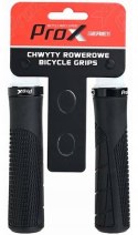 Chwyty kierownicy PROX GP-34 skręcane 130mm czarne