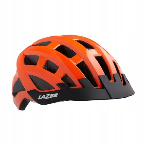 KASK ROWEROWY LAZER COMPACT FLASH ORANGE ROZ. UNIWERSALNY