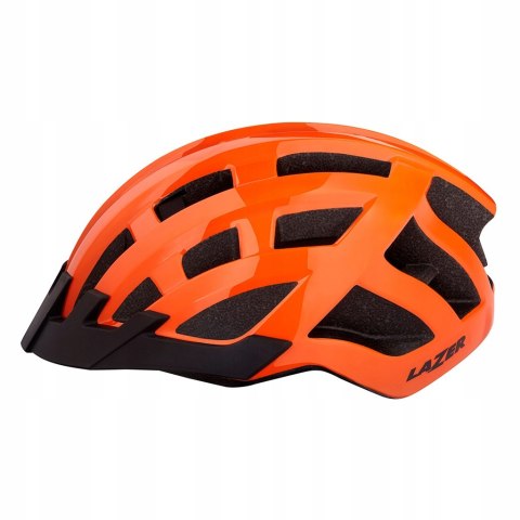 KASK ROWEROWY LAZER COMPACT FLASH ORANGE ROZ. UNIWERSALNY KASK ROWEROWY LAZER COMPACT FLASH ORANGE ROZ. UNIWERSALNY