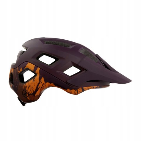 KASK ROWEROWY LAZER COYOTE MATTE MULBERRY ORANGE ROZ. L