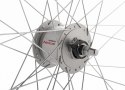 Koło rowerowe przód 28" Stars Circle z prądnicą Shimano 3W 6V srebrne