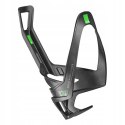 Koszyk rowerowy na bidon Elite Rocko Carbon czarno-zielony