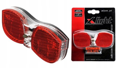 LAMPA ROWEROWA NA BAGAŻNIK X-LIGHT XC-105 3xSUPER LED LAMPA ROWEROWA NA BAGAŻNIK X-LIGHT XC-105 3xSUPER LED