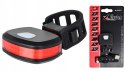 LAMPKA ROWEROWA TYŁ X-LIGHT XC-384R COB LED 20LM 180ST. USB-C