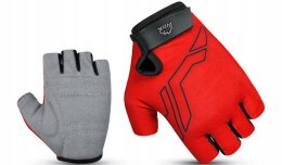 RĘKAWICZKI ROWEROWE KRÓTKIE PROX BASIC AIR VENT CZERWONE ROZ. L
