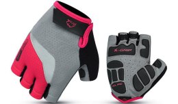 RĘKAWICZKI ROWEROWE PROX ULTIMATE KRÓTKIE RÓŻOWE ROZ. L