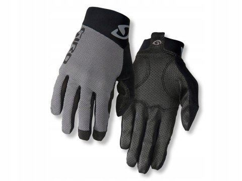 Rękawiczki rowerowe męskie GIRO RIVET II długi palec titanium black r. XXL Rękawiczki rowerowe męskie GIRO RIVET II długi palec titanium black r. XXL