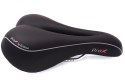 SIODEŁKO ROWEROWE VELO PROX VL-4110 CZARNE D2, ZONE FULL CUT, GEL