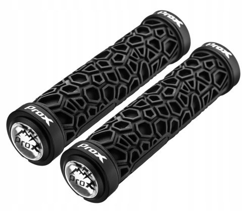 Chwyty kierownicy PROX GP-53 skręcane 130mm czarne Chwyty kierownicy PROX GP-53 skręcane 130mm czarne