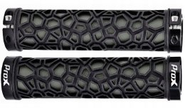 Chwyty kierownicy PROX GP-53 skręcane 130mm czarne