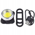 Lampa rowerowa przednia Prox ALPHA F COB LED biały USB