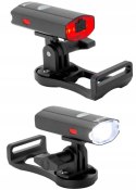Lampka rowerowa przednia PROX POLLUKS z uchwytem 250Lm USB