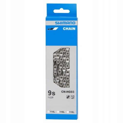 Łańcuch rowerowy Shimano CN-HG53 9 rzędów 114 ogniw + PIN Łańcuch rowerowy Shimano CN-HG53 9 rzędów 114 ogniw + PIN