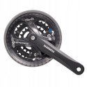 Mechanizm korbowy Shimano FC-M361 42x32x22T 175 mm z osłoną