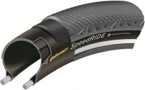 Opona rowerowa CONTINENTAL SPEED RIDE 28x1.6" (42-622) z paskiem Opona rowerowa CONTINENTAL SPEED RIDE 28x1.6" (42-622) z paskiem