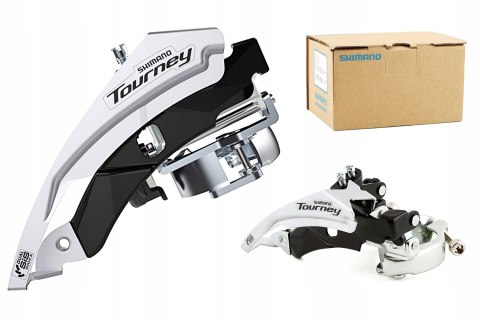 Przerzutka przednia Shimano Tourney FD-TY601-L6 3x8/7/6s Top Swing Przerzutka przednia Shimano Tourney FD-TY601-L6 3x8/7/6s Top Swing