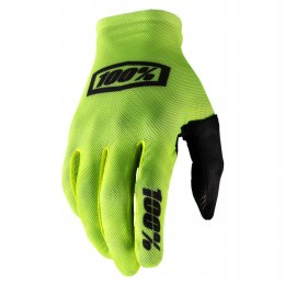 Rękawiczki rowerowe 100% CELIUM żółte fluo roz. L