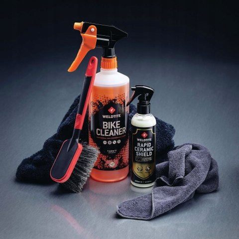 Zestaw do mycia, pielęgnacji i ochrony roweru WELDTITE Deluxe Bike Care Kit Zestaw do mycia, pielęgnacji i ochrony roweru WELDTITE Deluxe Bike Care Kit