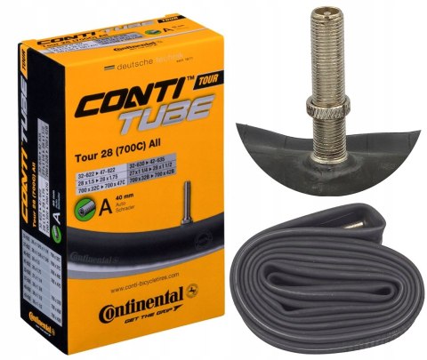 DĘTKA CONTINENTAL Tour 28 (700C) All 28X1,5-1,75 (32/47-622) AV 40MM