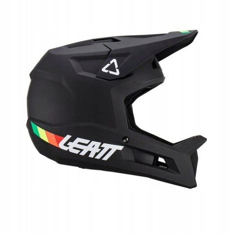 Kask rowerowy LEATT MTB GRAVITY 1.0 JR V23 czarny roz. XXS Kask rowerowy LEATT MTB GRAVITY 1.0 JR V23 czarny roz. XXS