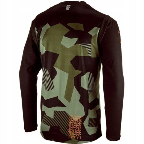 Koszulka rowerowa LEATT JERSEY MTB GRAVITY 4.0 JUNIOR Camo roz. L Koszulka rowerowa LEATT JERSEY MTB GRAVITY 4.0 JUNIOR Camo roz. L