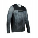 Koszulka rowerowa LEATT JERSEY MTB GRAVITY 4.0 czarno-szara roz. M Koszulka rowerowa LEATT JERSEY MTB GRAVITY 4.0 czarno-szara roz. M