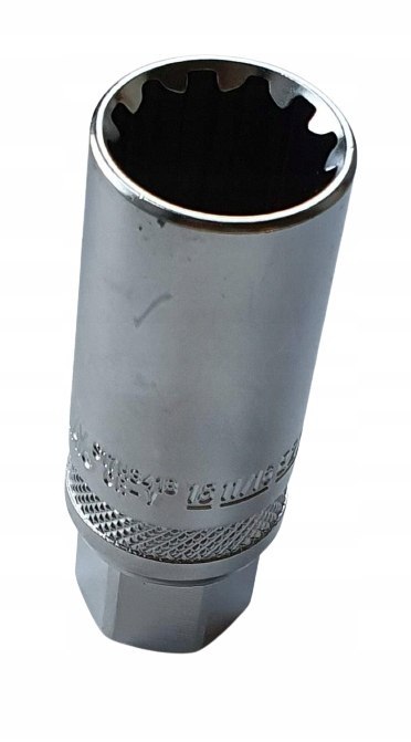 Jonnesway Klucz nasadowy 12-kątny do świec zapłonowych 3/8" 18mm S17H3418 Jonnesway Klucz nasadowy 12-kątny do świec zapłonowych 3/8" 18mm S17H3418