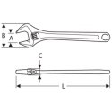 Jonnesway Klucz rozsuwany szwed 0-51mm 15" W27AT15 Jonnesway Klucz rozsuwany szwed 0-51mm 15" W27AT15