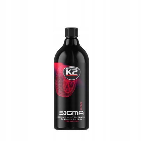 K2 Sigma PRO żel do opon i gumy 1000ml K2 Sigma PRO żel do opon i gumy 1000ml