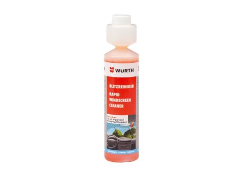 WURTH LETNI PŁYN DO SPRYSKIWACZY KONCENTRAT 250ML BLITZ WURTH LETNI PŁYN DO SPRYSKIWACZY KONCENTRAT 250ML BLITZ