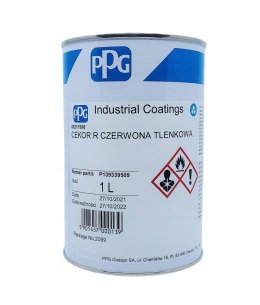 Farba akrylowa PPG Sigma Coatings czerwona 1 l