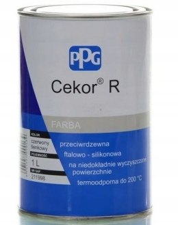 Farba akrylowa PPG Sigma Coatings czerwona 1 l