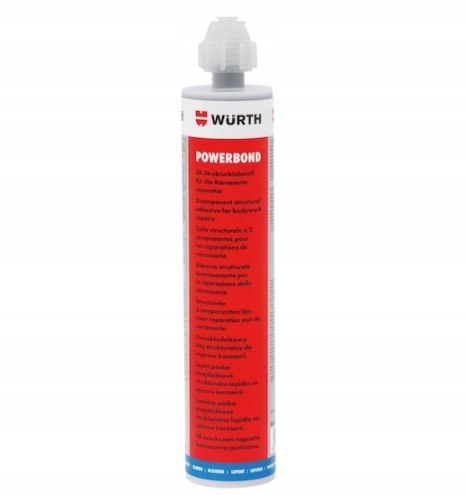 Klej do karoserii Wurth Powerbond 0893450110 czarny 195 ml Klej do karoserii Wurth Powerbond 0893450110 czarny 195 ml