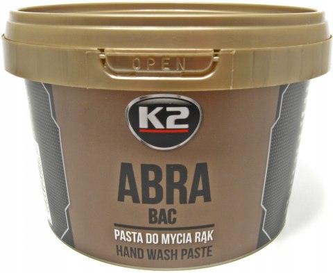 Pasta do mycia zabrudzonych rąk K2 ABRA W521N 500 ml Pasta do mycia zabrudzonych rąk K2 ABRA W521N 500 ml