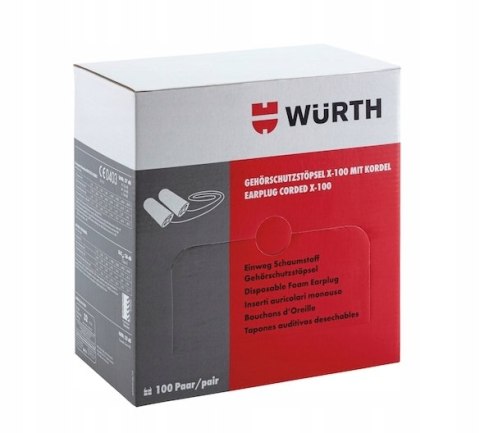 Stopery przeciwhałasowe zatyczki do uszu Wurth 0899300332 1szt. Stopery przeciwhałasowe zatyczki do uszu Wurth 0899300332 1szt.