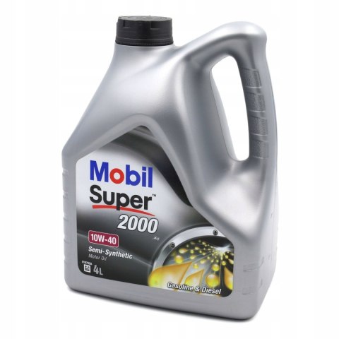 Olej silnikowy Mobil Super 2000 X1 10W-40 4L Olej silnikowy Mobil Super 2000 X1 10W-40 4L