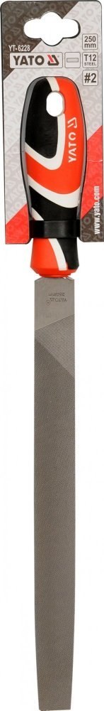 Pilnik do metalu, płaski, półgładzik 250 mm YT-6228 YATO
