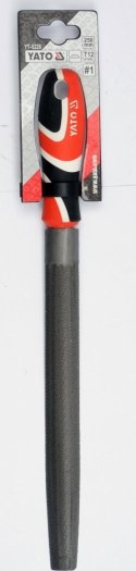 Pilnik do metalu, półokrągły, równiak 250 mm YT-6226 YATO Pilnik do metalu, półokrągły, równiak 250 mm YT-6226 YATO