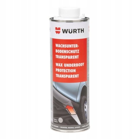 Wosk BEZBARWNY, Preparat do zabezpieczenia podwozia Wurth 1L