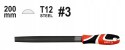 Yato YT-62349 pilnik DO metalu półokrągły 200MM #3 Yato YT-62349 pilnik DO metalu półokrągły 200MM #3
