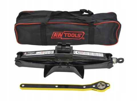 AWTOOLS PODNOŚNIK TRAPEZOWY 2000kg + KLUCZ + TORBA AWTOOLS PODNOŚNIK TRAPEZOWY 2000kg + KLUCZ + TORBA