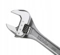BETA Klucz płaski nastawny ze skalą, chromowany - długość 380 mm 111E/380