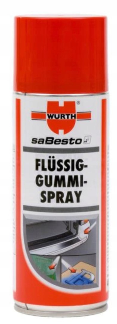 Guma W Płynie 400 ml Wurth Bezbarwna Guma W Płynie 400 ml Wurth Bezbarwna