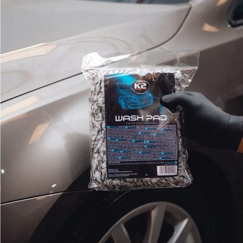 K2 WASH PAD gąbka do mycia auta samochodu z mikrofibrą delikatna K2 WASH PAD gąbka do mycia auta samochodu z mikrofibrą delikatna