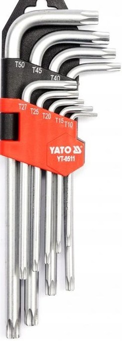 Klucze imbusowe Torx Yato YT-0511 Klucze imbusowe Torx Yato YT-0511