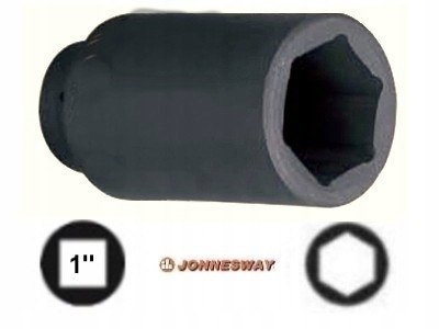 Nasadka udarowa długa 1" 17mm JONNESWAY S03AD8117 Nasadka udarowa długa 1" 17mm JONNESWAY S03AD8117