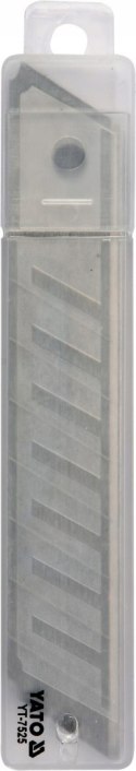 Ostrza łamane Yato YT-7525 18 mm 10 sztuk Ostrza łamane Yato YT-7525 18 mm 10 sztuk