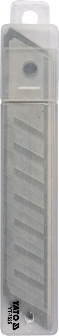 Ostrza łamane Yato YT-7525 18 mm 10 sztuk Ostrza łamane Yato YT-7525 18 mm 10 sztuk